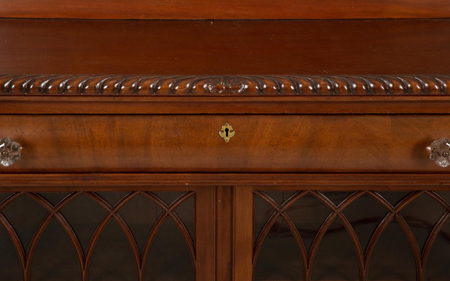A Victorian Mahogany Sideboard