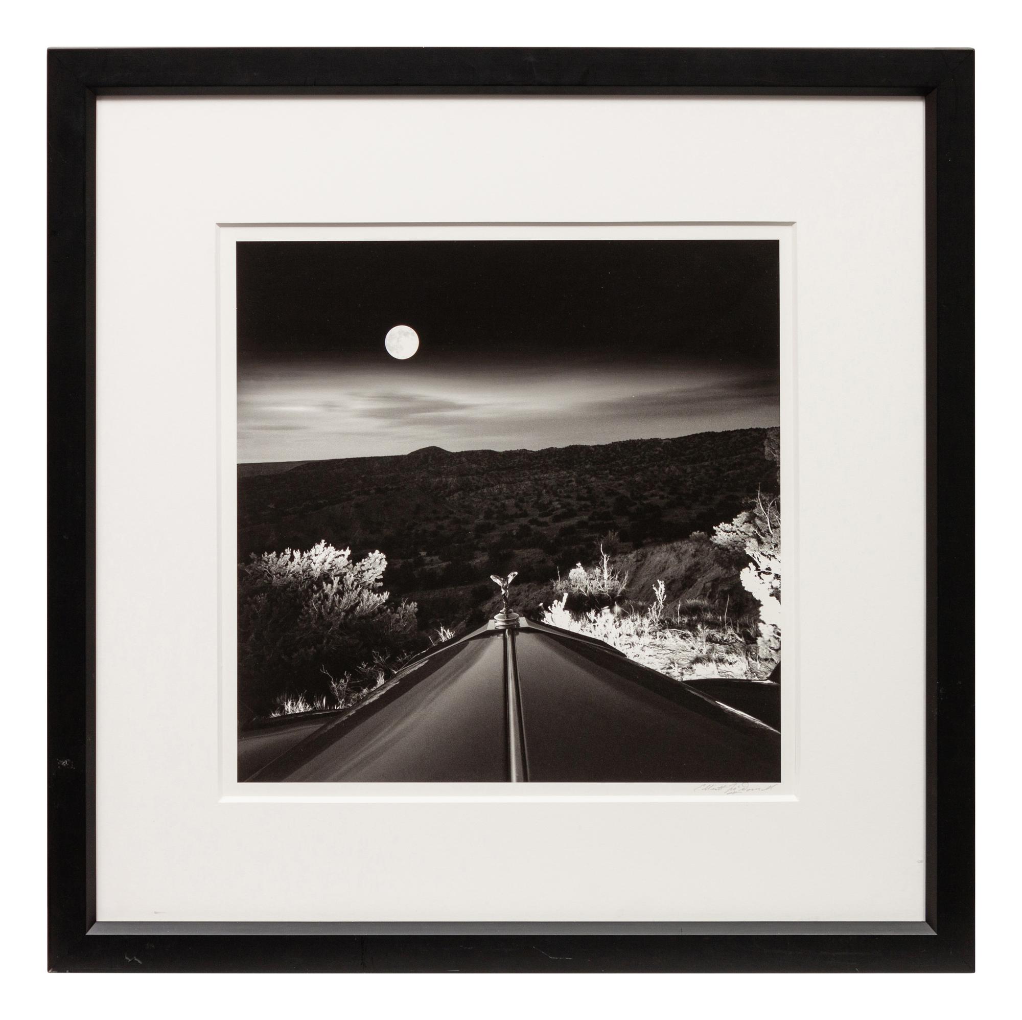 Moonrise over Rolls Royce , circa 1978