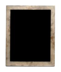 An American Sterling Silver Framed Mirror, Height 16 1/2 inches.