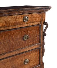 A North Italian Grain-Painted Chest of Drawers