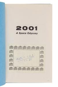 CLARKE, Arthur C. (1917-2008). 2001 A Space Odyssey . New York: The New American Library, 1968.