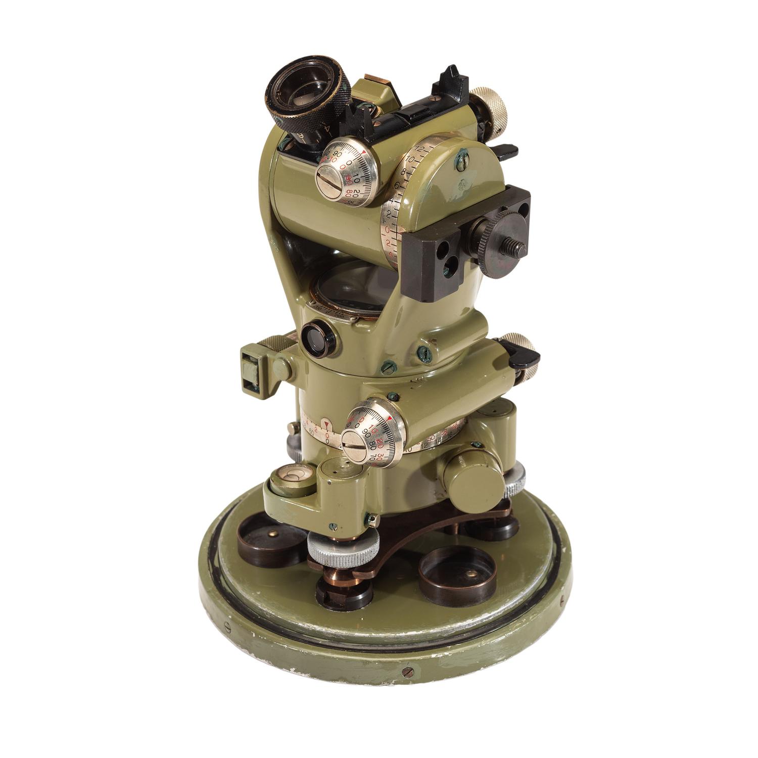 Lot of WWII-era Swedish and Swiss Military Optic Devices