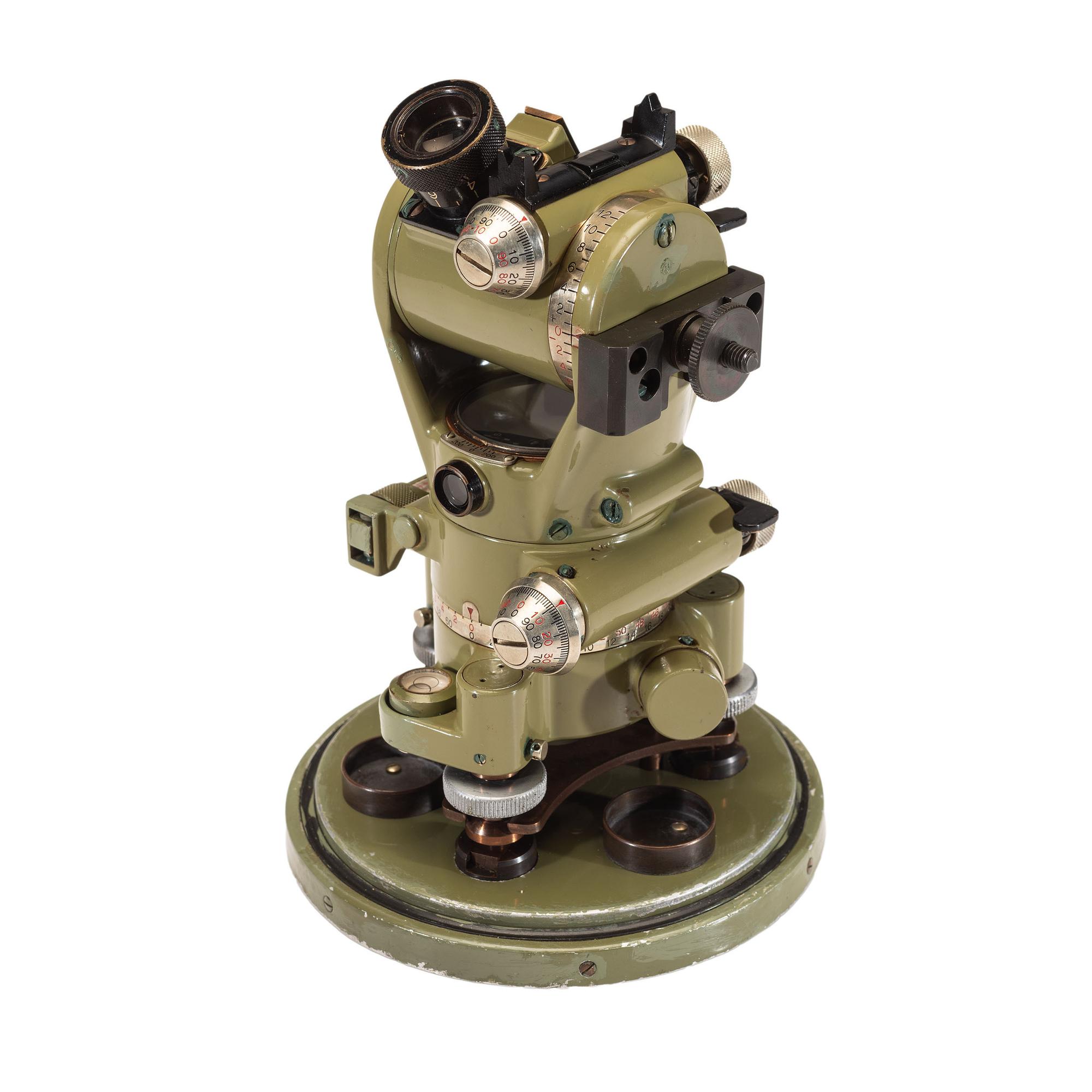 Lot of WWII-era Swedish and Swiss Military Optic Devices