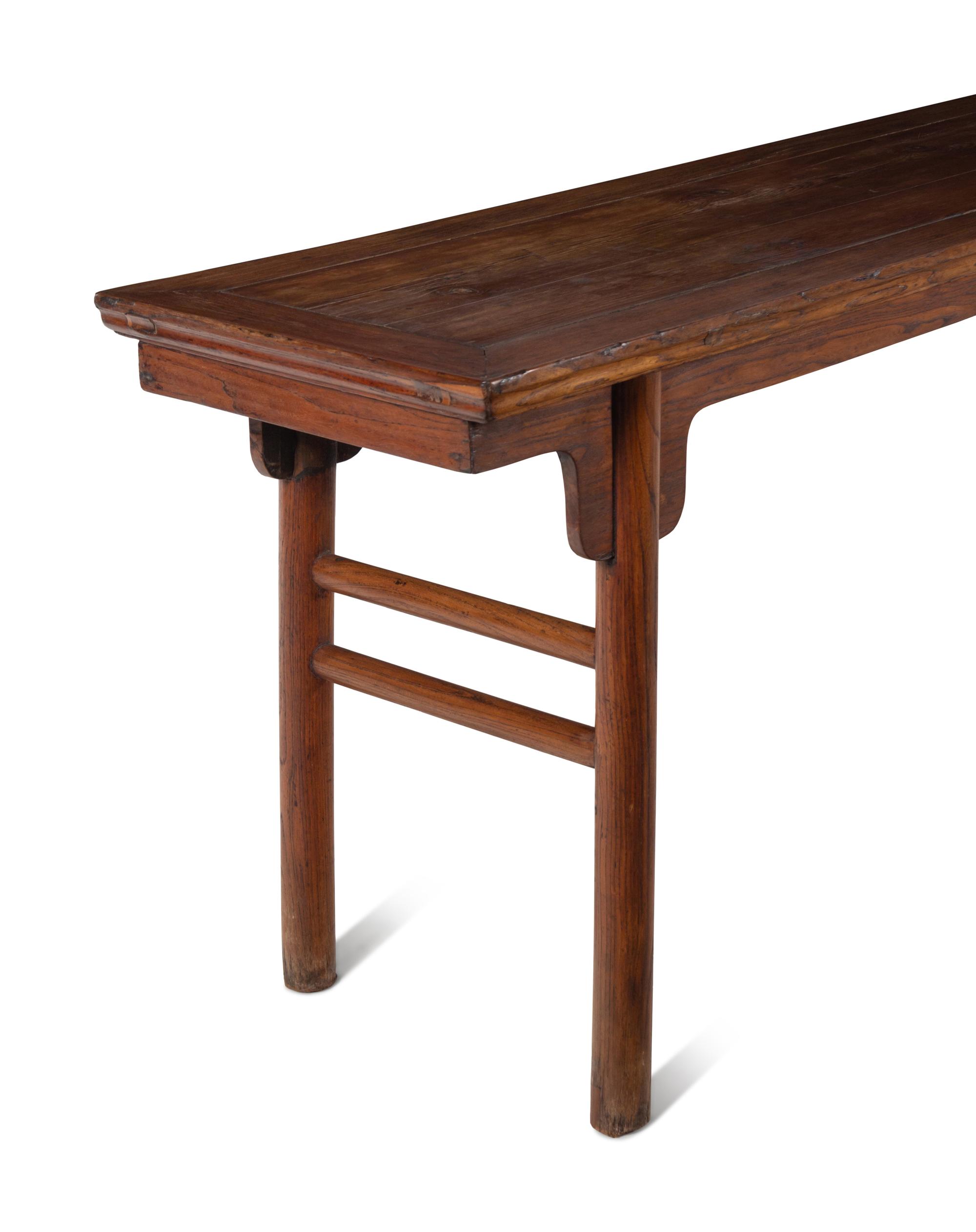 A Large Elmwood Altar Table, Pingtou'an