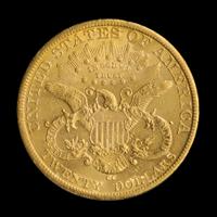 A United States 1884-CC Liberty Head $20 Gold Coin
