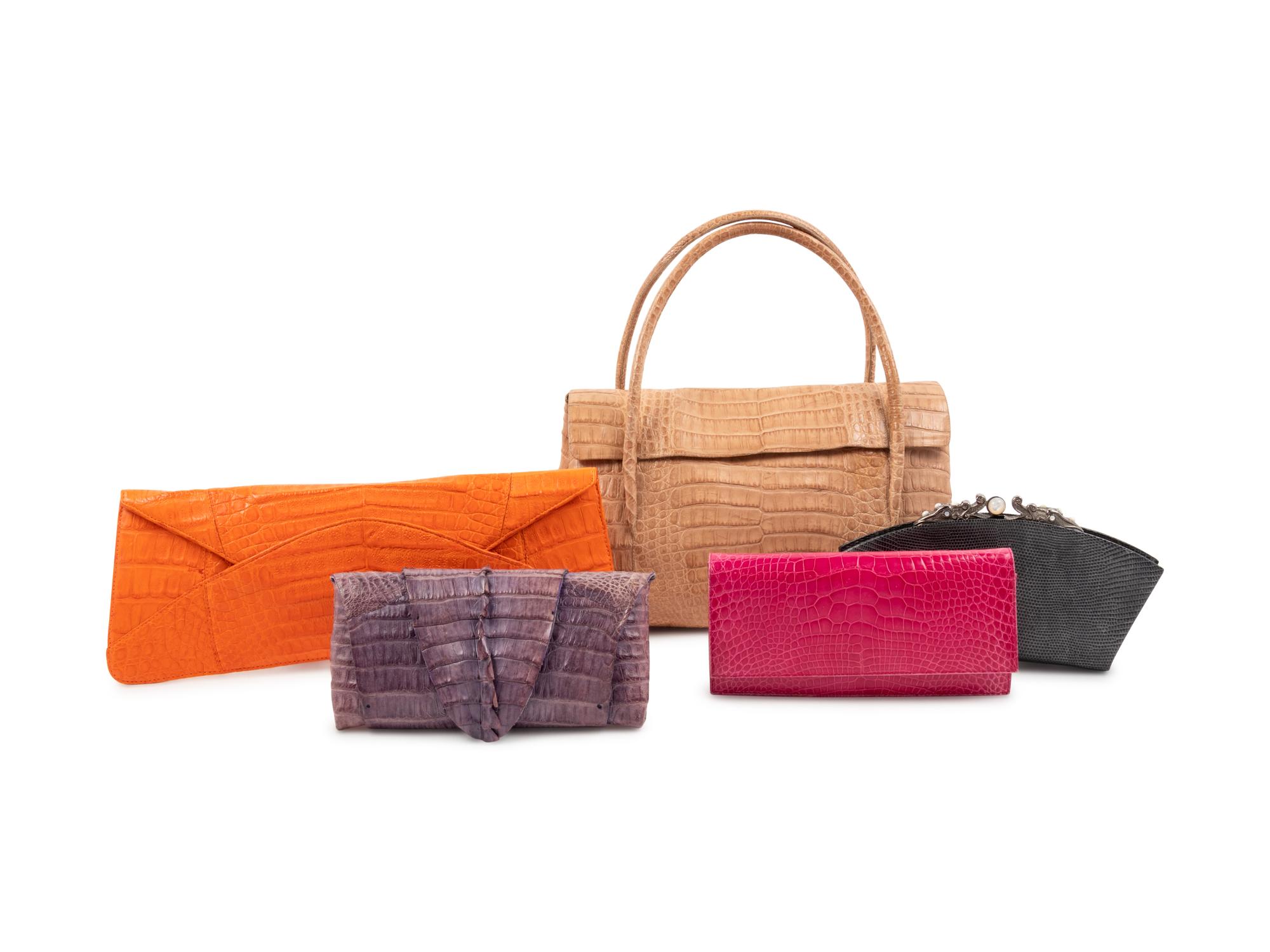 Five Designer Bags, 1990-2010s