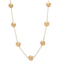 ROBERTO COIN, YELLOW GOLD 'PALLINI' NECKLACE