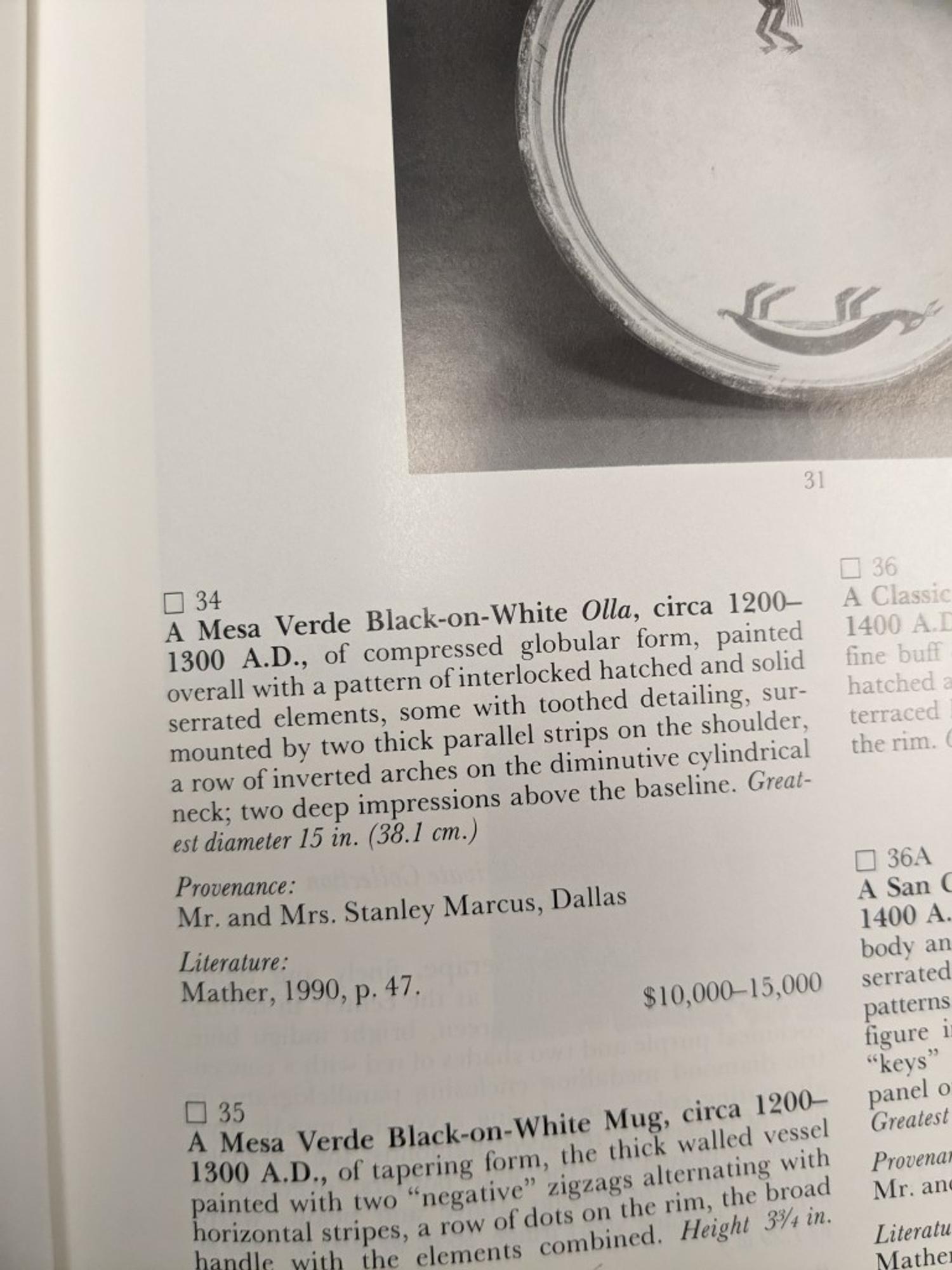 Ancestral Pueblo, Tularosa Pottery Olla