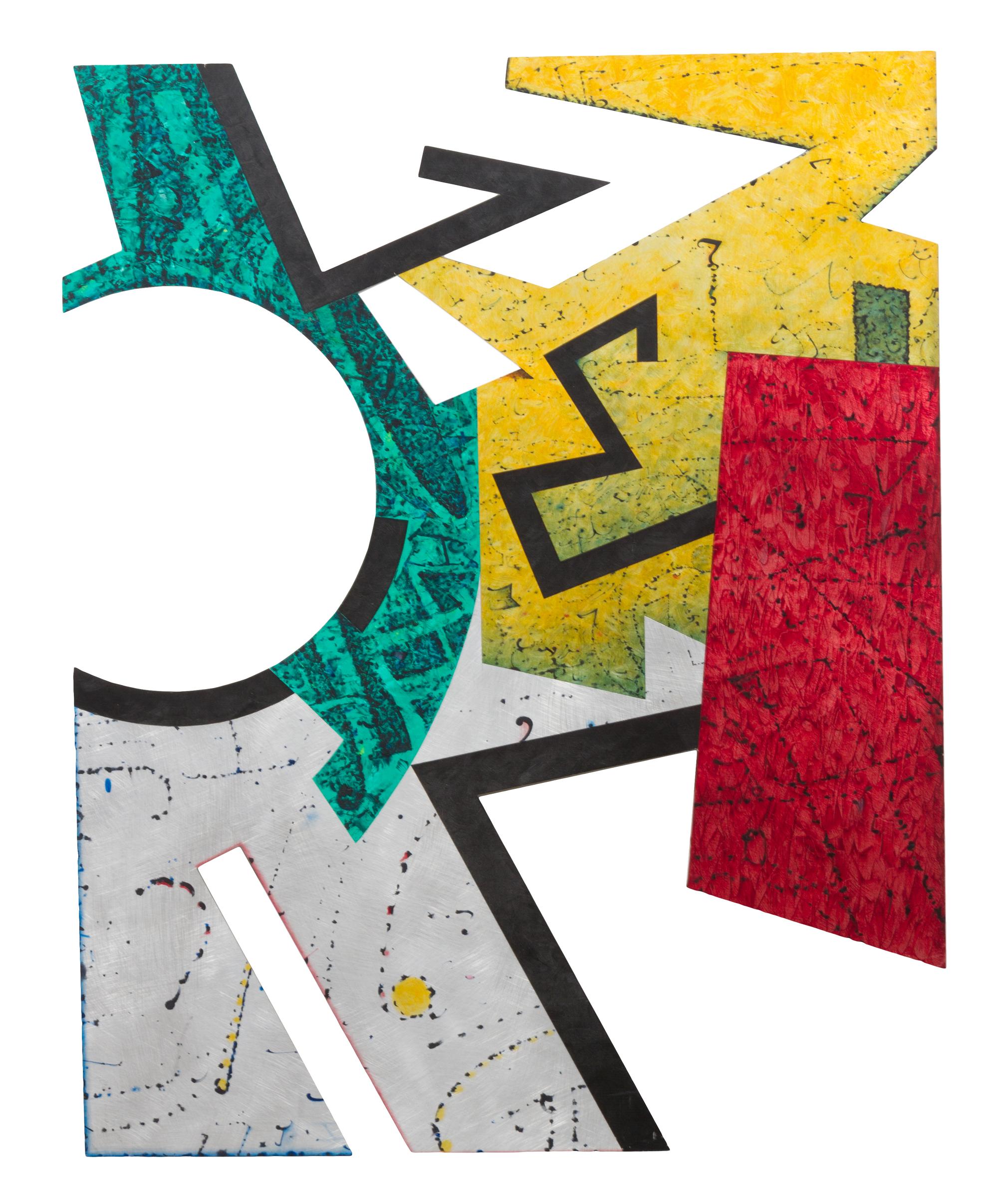 Vytas Sakalas, (American, b. 1951), Improving Relations with the Rectangle #42, 1981-1988