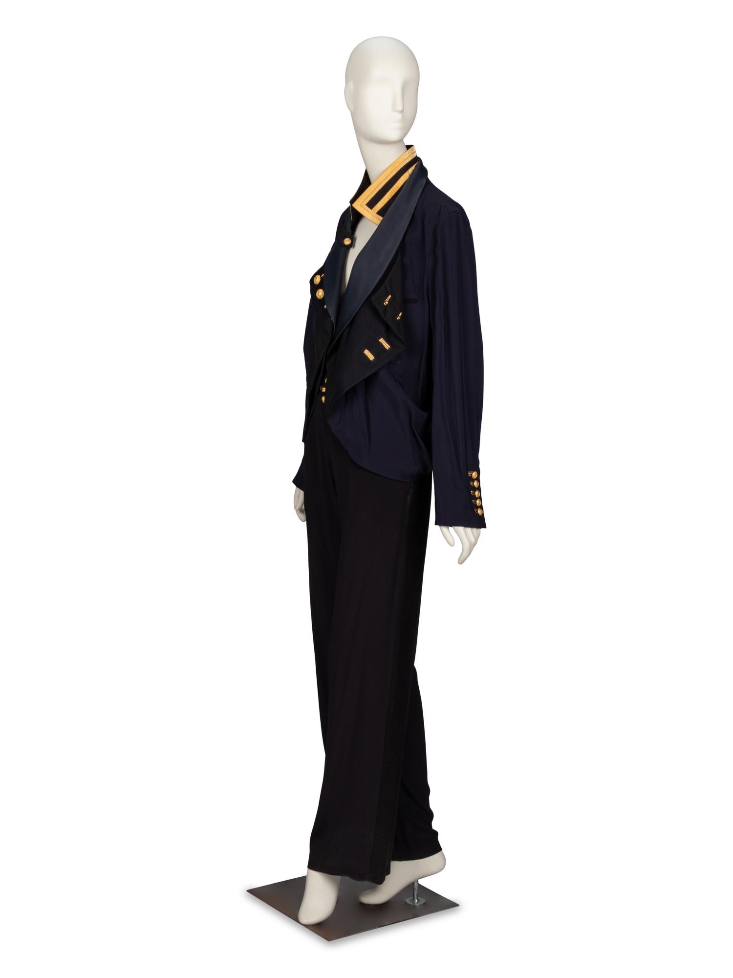 Nicolas Ghesquière for Balenciaga, Naval-Inspired Pant Ensemble NWT