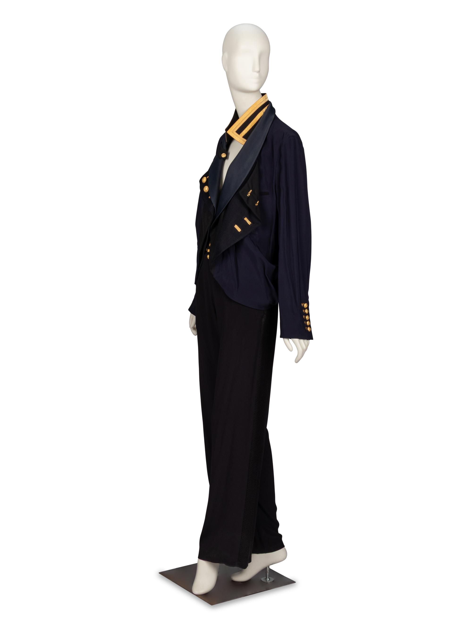 Nicolas Ghesquière for Balenciaga, Naval-Inspired Pant Ensemble NWT