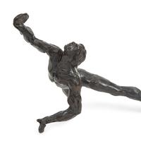 A Pair of Grand Tour Bronze Figures cast by F. Barbedienne
