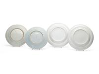 Four Chinese Export Porcelain Plates