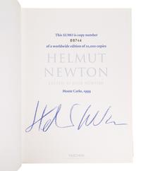 [ARTIST'S BOOK]. NEWTON, Helmut (1920-2004). Sumo . New York: Taschen, 1999.