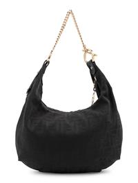 A Fendi Black Logo Handbag