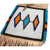 Blackfeet Beaded Tobacco Bag