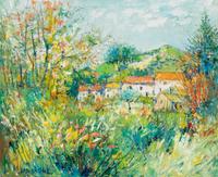Yolande Ardissone (French, 1927–2024) — Ferme dans le Vaucluse