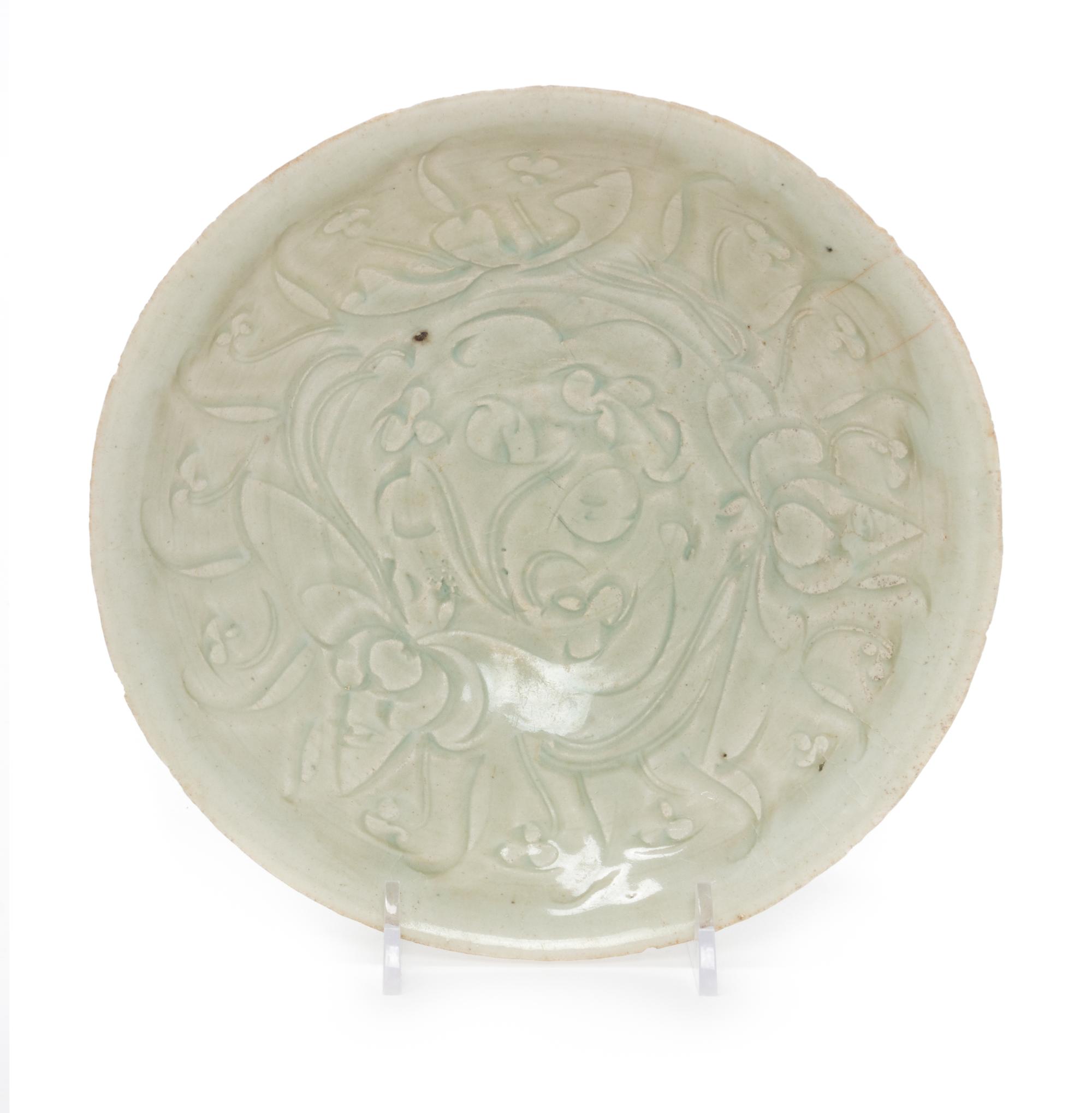 A Chinese Qingbai Porcelain Bowl Diameter 7 1/2 inches. — SONG DYNASTY (960-1279)
