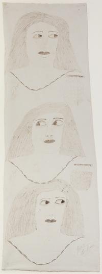 Lee Godie, (American, 1908-1994), Untitled