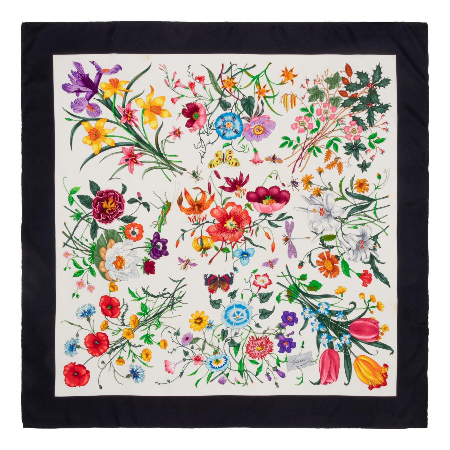 Collection of Five Scarves, 1980-2000s
