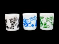 Six Hopalong Cassidy Mugs