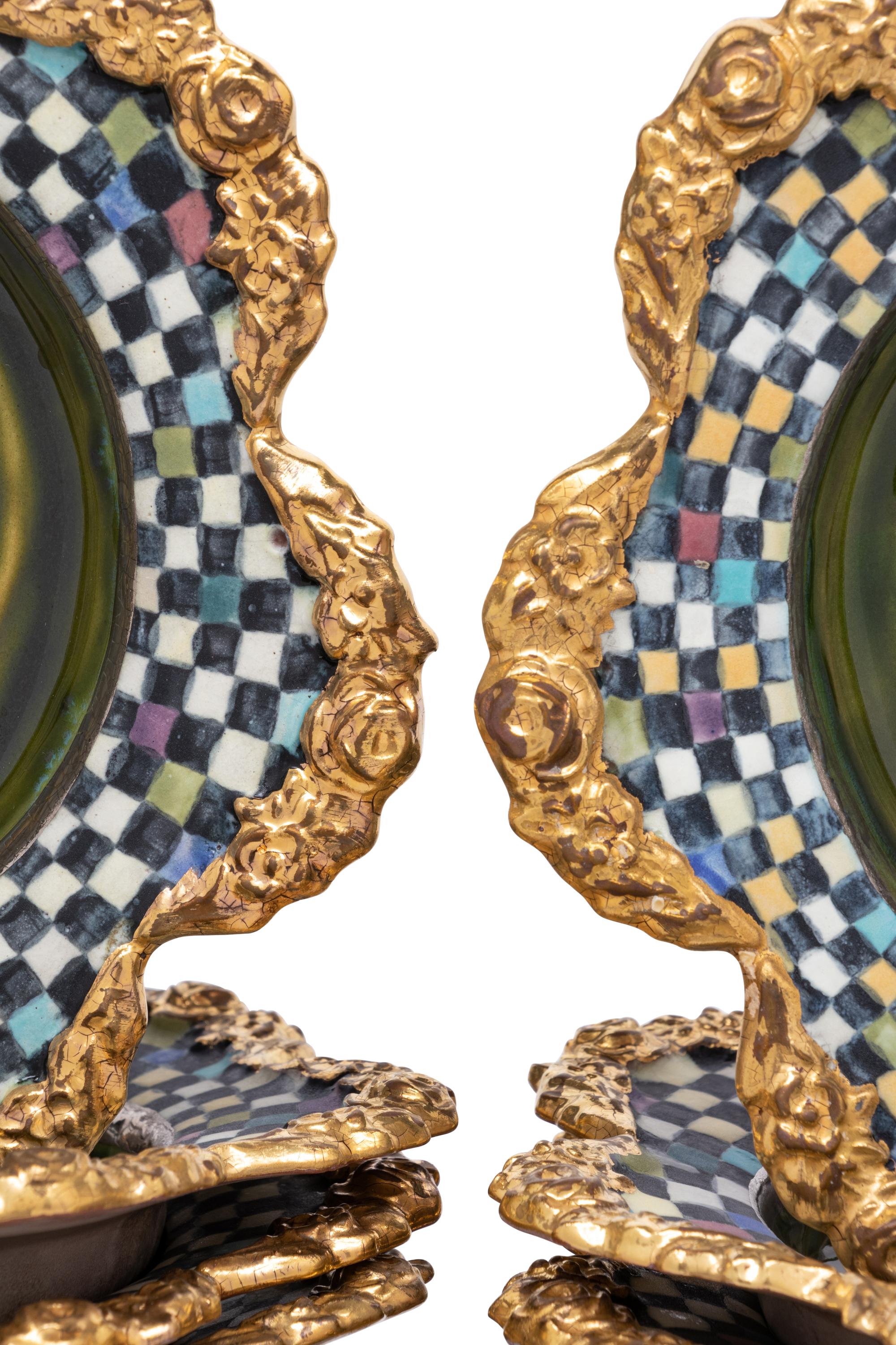 A Set of Fourteen MacKenzie-Childs Evervolving Ceramic Bowls
