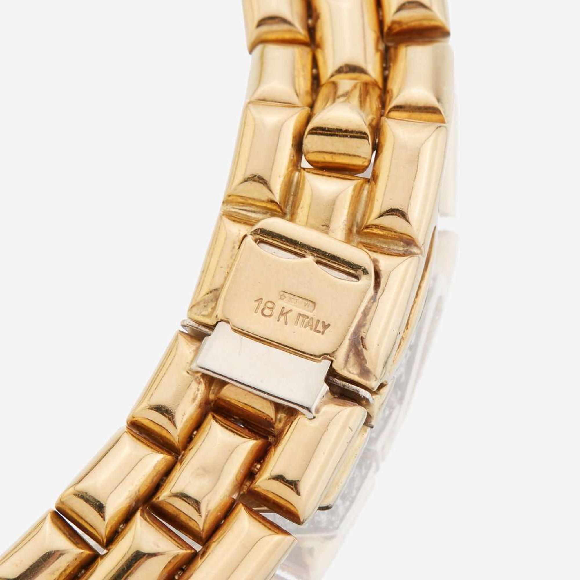 An eighteen karat gold and diamond choker, Italy