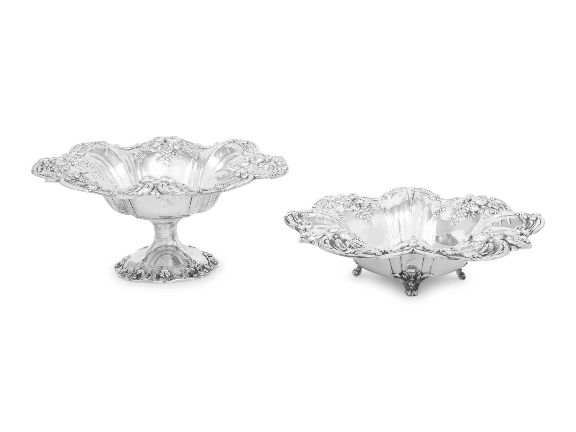 Two Reed & Barton Francis I Silver Table Articles