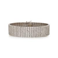 WHITE GOLD AND DIAMOND BRACELET