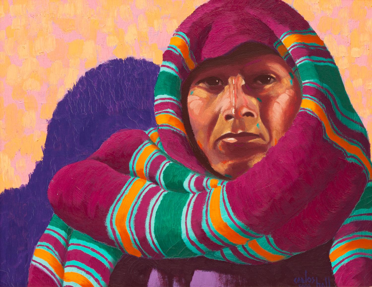 Woman with Blanket