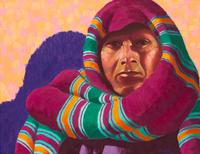 Woman with Blanket
