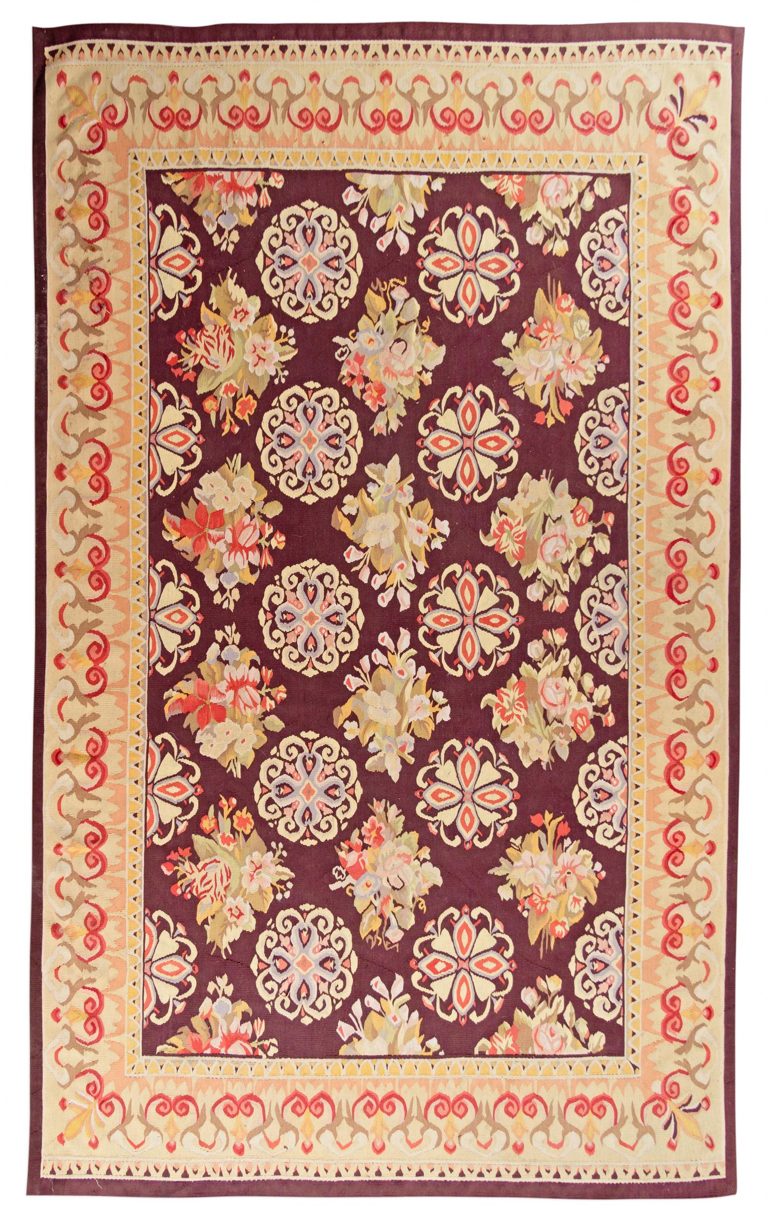 An Aubusson Wool Rug