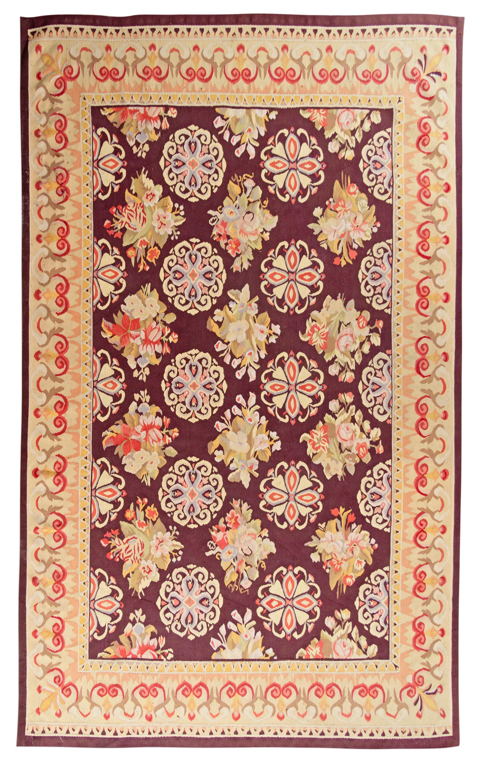 An Aubusson Wool Rug