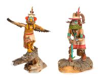 Aaron Honanie Height of tallest: 15 1/2 inches — (Hopi, 1953-2009)