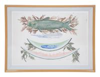 A Group of Six Color Lithographs by Ford Ruthling (American, 1933-2015)