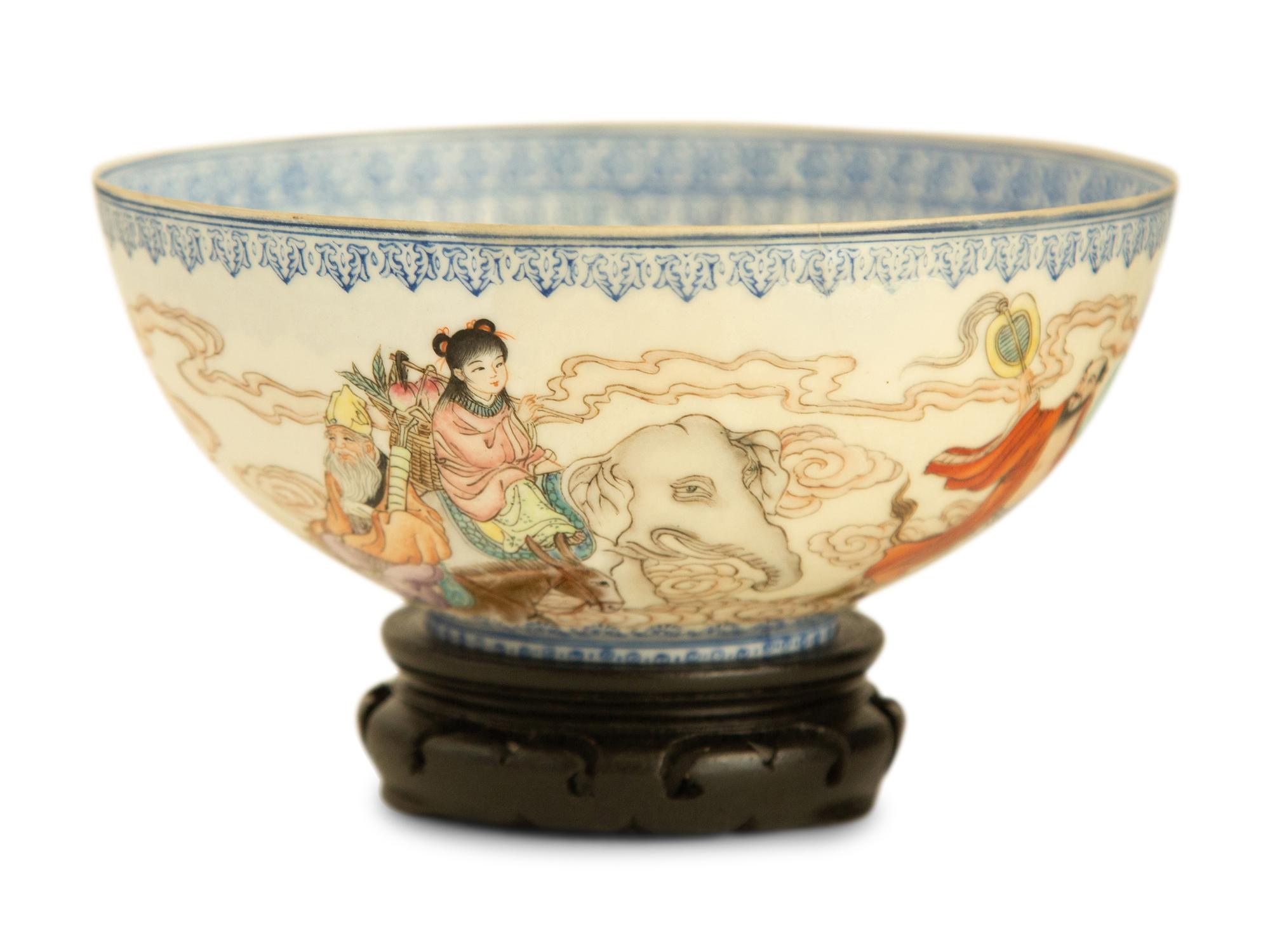 A Group of Chinese Porcelain Bowls