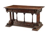 An Italian Baroque Walnut Table