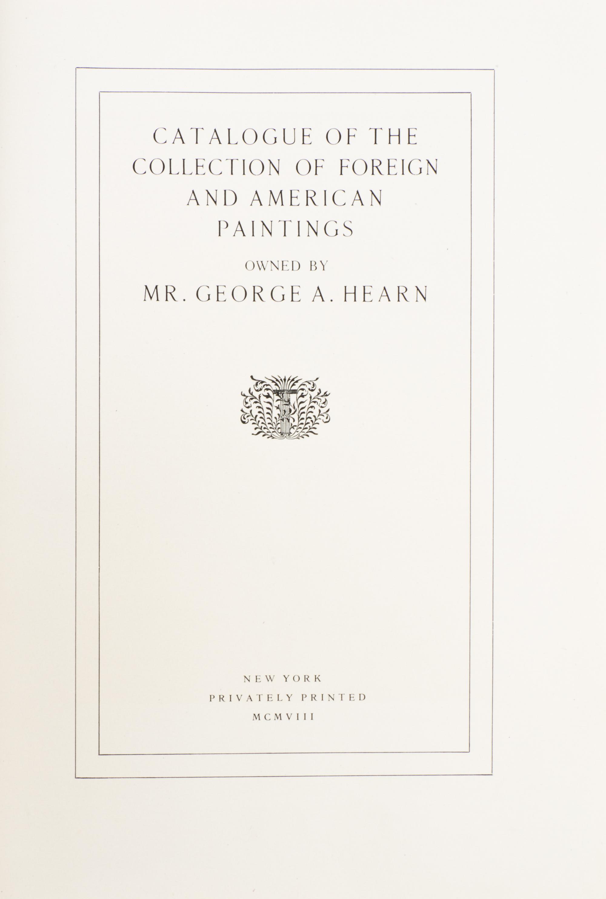 (NATIONAL PORTRAIT GALLERY) CUST, LIONEL, ed. London, 1902. 2 vols. Limited. With one other (3)