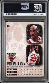 A 1995 Topps Stadium Club Beam Team Michael Jordan Basketball Card