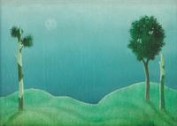 John Wilde, (American, 1919-2006), Moonlight, 1960