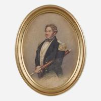 Jane Bushby (English, 19th century) Small Portrait of Admiral Sir John Ross (1777-1856), circa 1830