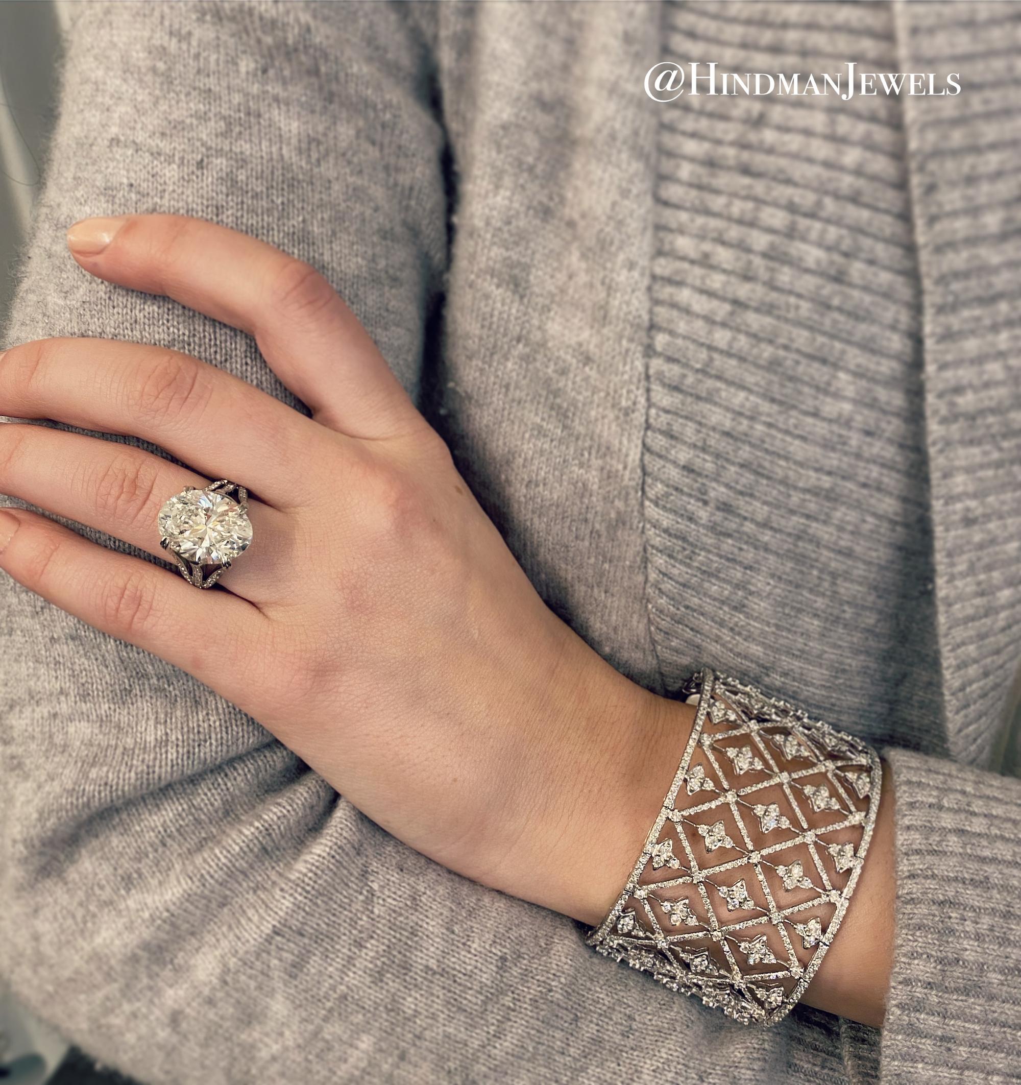 DIAMOND CUFF BRACELET