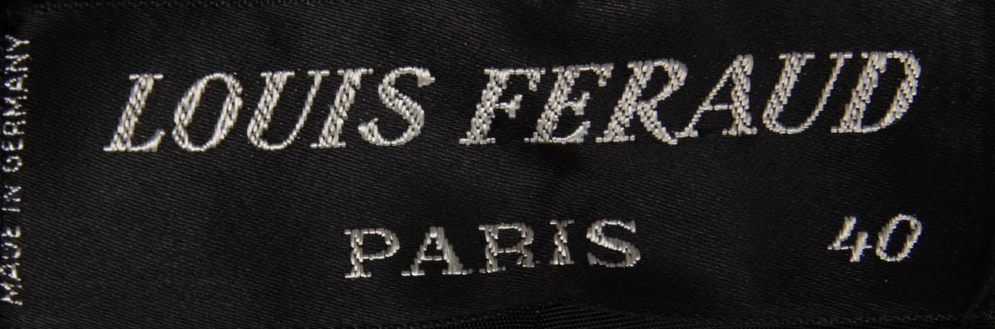 Louis Feraud, Bead-Trimmed Crepe Dress