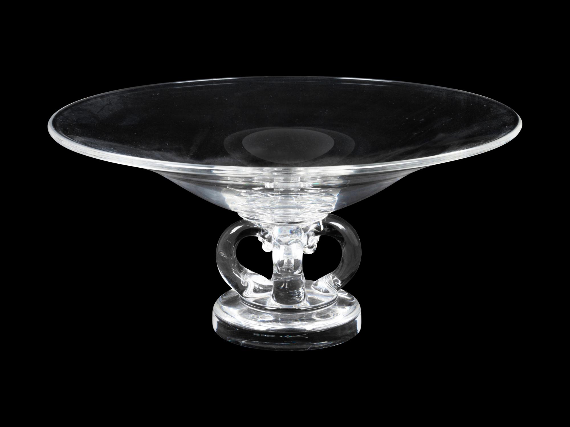 A Steuben Glass Compote