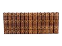 [BINDINGS]. DICKENS, Charles (1812–1870). [ Works ]. 30 volumes. [ Uniformly bound with :] FORSTER, John (1812-1876). The Life of Charles Dickens . 3 volumes. London & Philadelphia: Chapman and Hall & J.B. Lippincott & Co., 1873-1876.