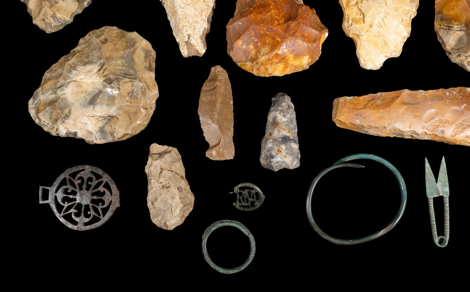 A Group of 19 Objects