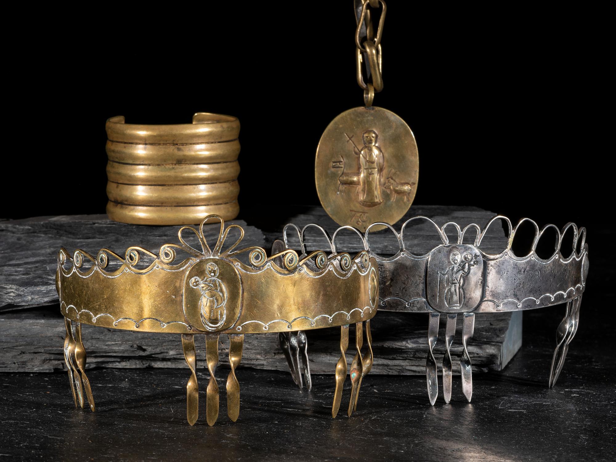 Silver and Brass Jewelry