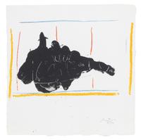 Robert Motherwell (American, 1915-1991) — On Stage , 1983
