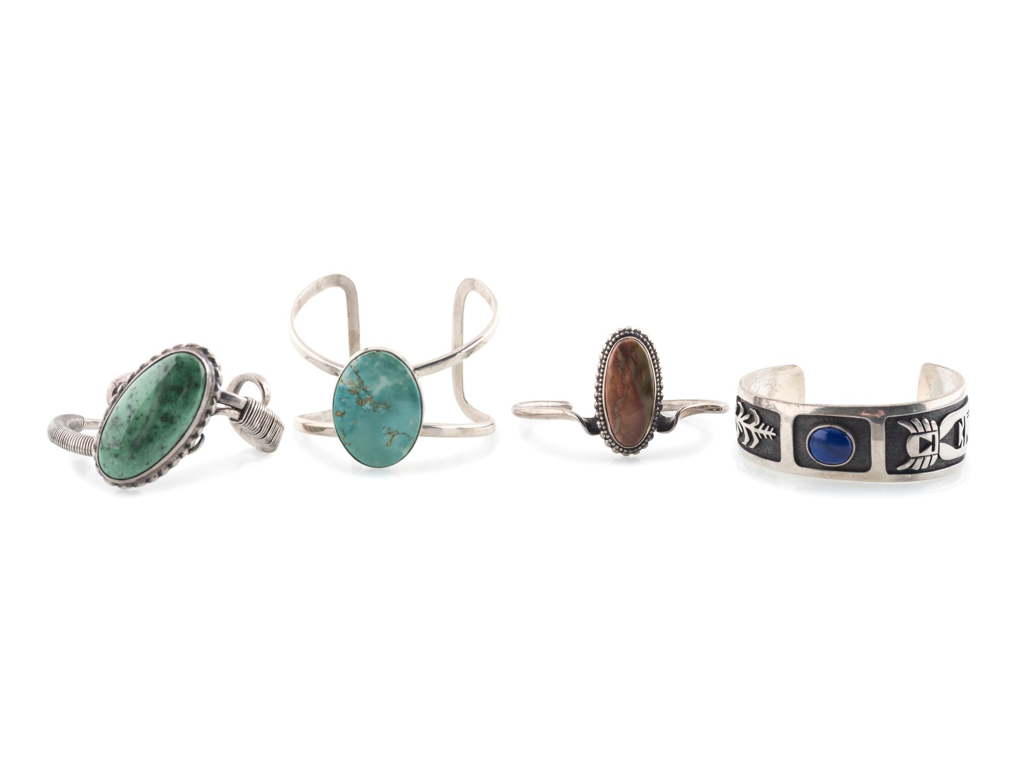 Hopi and Southwestern-style Cuff Braclets