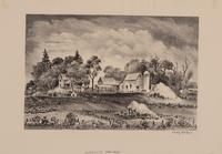 A group of four prints ( Golden Gate; Landscape with Cows; Minnesota Farmyard; Nice Day in Missouri )